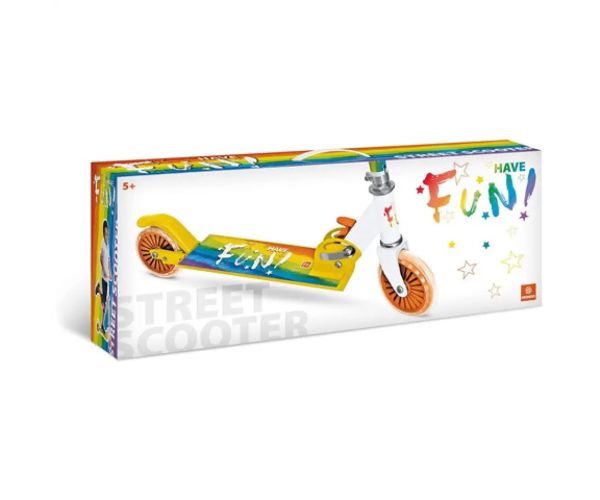 Rainbow model trotinetă două roți - Mondo Toys