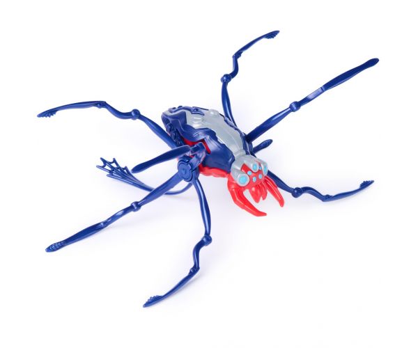 Hex Bots: Skitter Bot robot păianjen interactiv – albastru-roșu - Spin Master