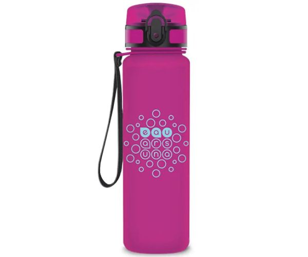 Ars Una: Mată magenta fără BPA sticlă pentru apă 600ml