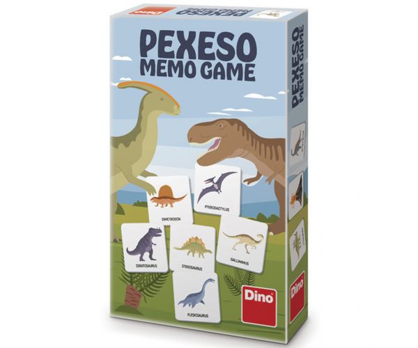 Joc de memorie cu dinozauri