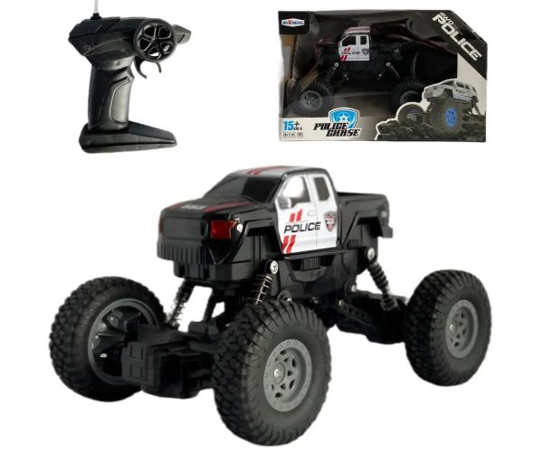RC Telecomandă 4WD masina alpinist a politiei la scara 1/18 21cm