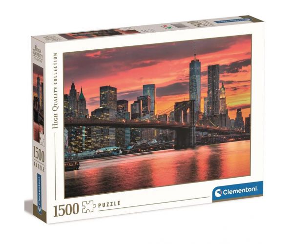 East River la amurg, puzzle HQC de 1500 de piese - Clementoni