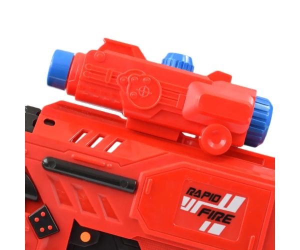 Sniping: Pistol electric transformabil gigant cu gloanțe de burete cu cartușe și țintă de 79 cm
