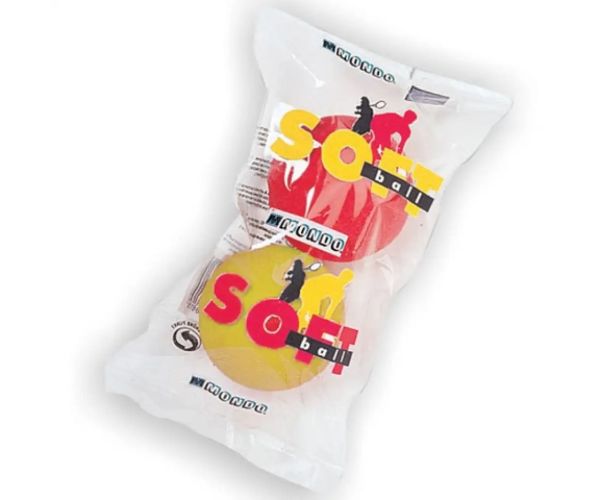 Set minge din burete colorată 2 bucăţi de 7 cm