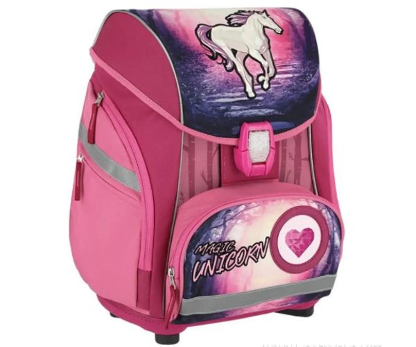 Spirit: Unicorn magic 5 bucăți set rucsac cu accesorii și lumini LED
