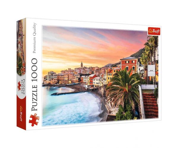 Bogliasco, Italia puzzle de 1000 de piese - Trefl