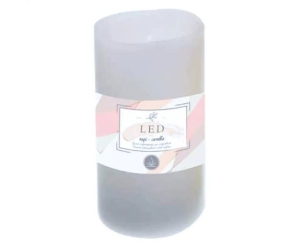 Decor LED lumânări 7,5x15cm două variante