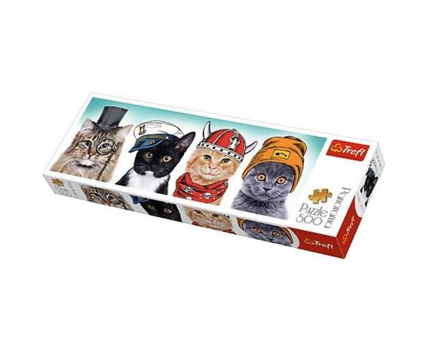 A bolyhos csapat Panoráma puzzle 500db-os - Trefl