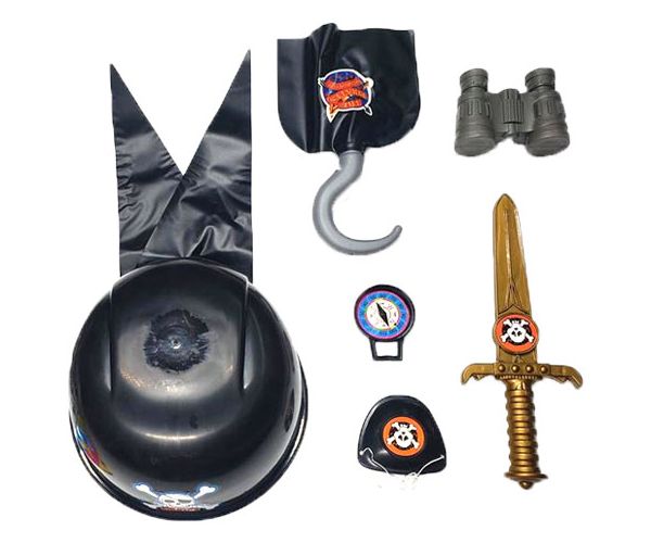 Echipament de pirat 6 bucăți set