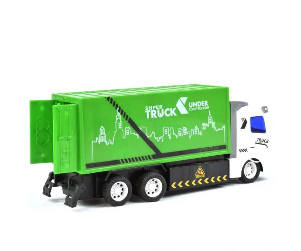 RC Camion de gunoi cu telecomanda cu lumina 1/48 27MHz 20cm