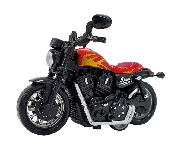 VehiCool motocicletă cu model de flacără retractabilă, disponibilă în mai multe variante 1buc