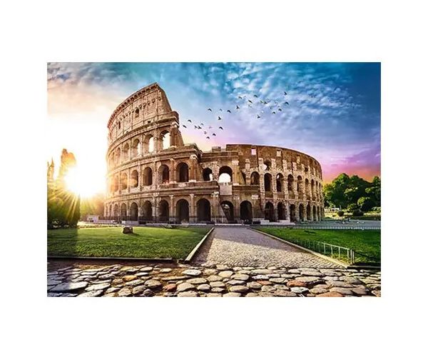 Puzzle 1000 de piese Colosseum însorit, Roma - Trefl