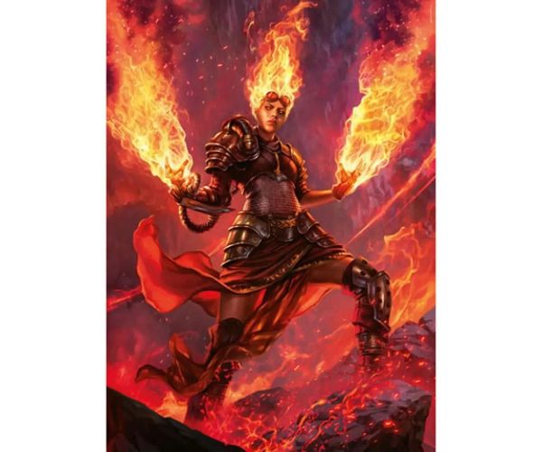 Magic the Gathering Chandra HQC puzzle 1000 bucăți - Clementoni