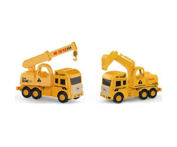 Vehicule de construcție cu cabină două variante