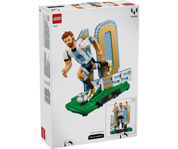 LEGO® Editions: Lionel Messi – Legenda fotbalului (43015)
