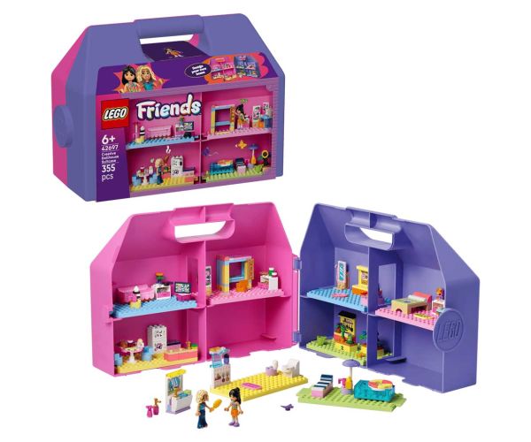 LEGO® Friends: Casă de păpuși creativă în formă de valiză (42697)