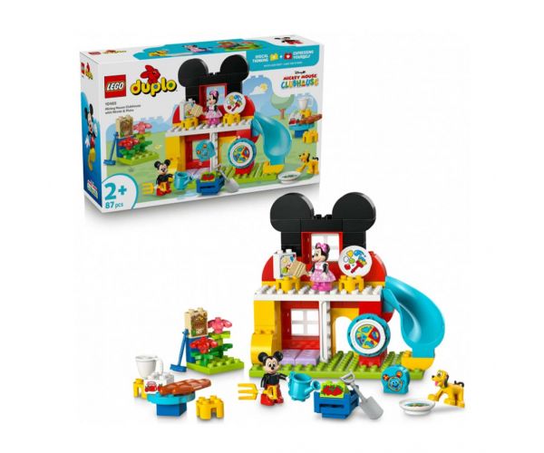 LEGO® DUPLO®: Terenul de joacă Mickey Mouse cu Minnie și Pluto (10465)