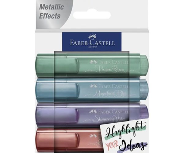 Faber-Castell: 1546 Metal textliner set 4 bucăți