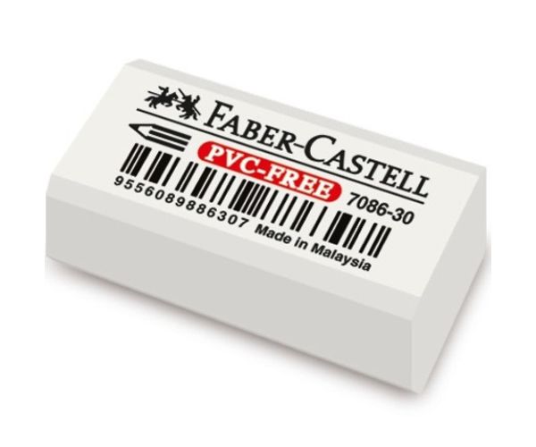 Faber-Castell: Radieră din PVC vinil