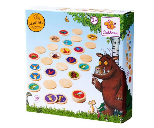 Eichhorn: Graffaló joc de memorie din lemn, 30 de piese - Simba Toys