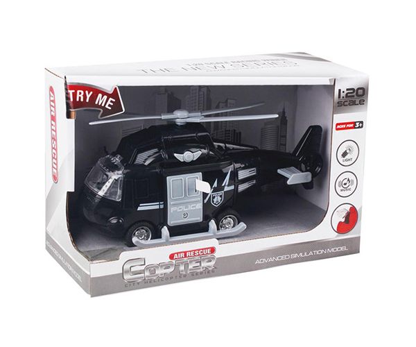 Elicopter de poliție cu sunete și lumini 1/20