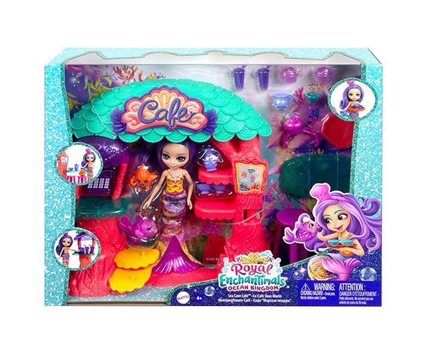Enchantimals: Cafenea subacvatică set de joacă - Mattel