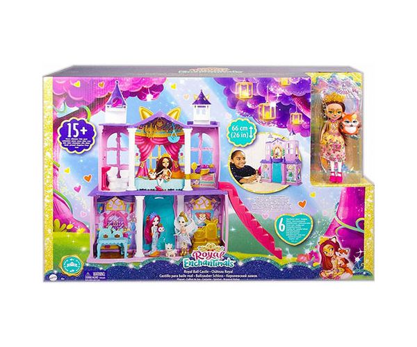 Enchantimals: Castel Royal cu păpușă Felicity Fox - Mattel