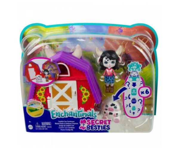 Enchantimals: Telis-Tele Kuckó bocifarm szett - Mattel