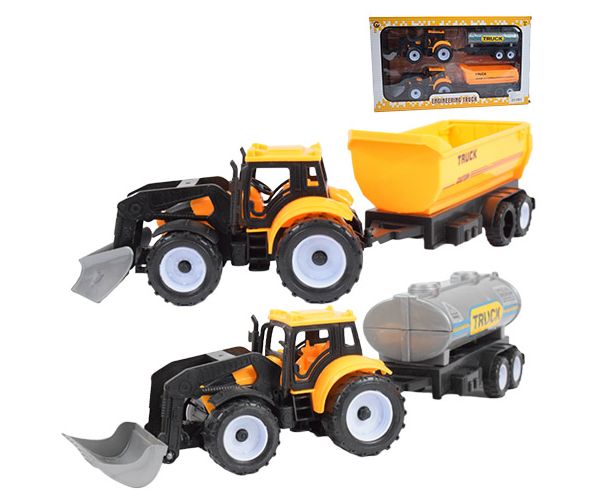 Engineering Truck: Set tractor cisternă și remorcă 28cm