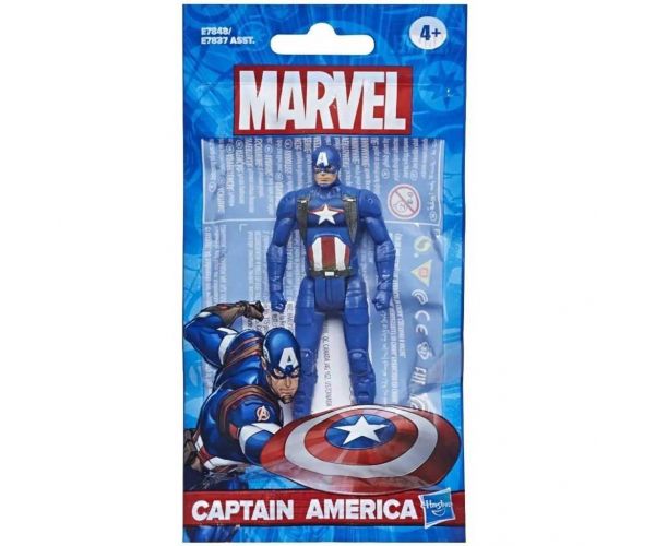 Eroii Marvel — Căpitanul America, figurină de 9 cm - Hasbro