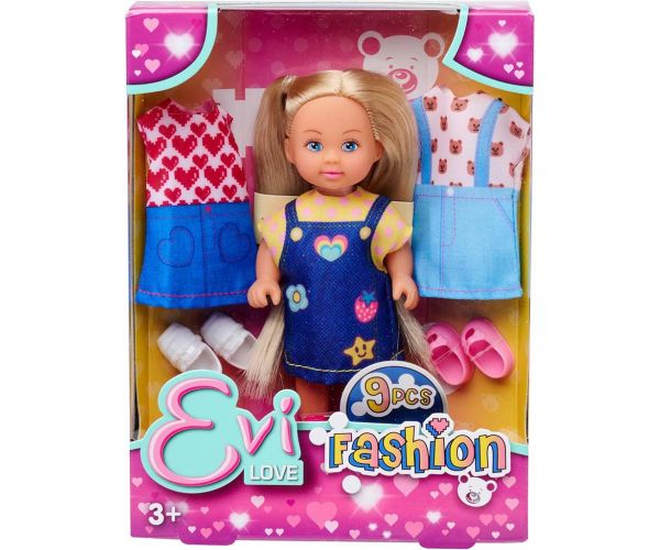 Evi Love: Fashion öltöztetős baba szett - Simba Toys