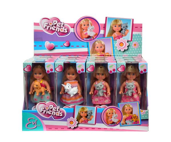 Évi Love állati barátokkal 3 féle - Simba Toys