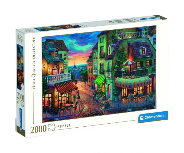Explorarea peșterilor în jurul Parisului puzzle HQC de 2000 de piese - Clementoni