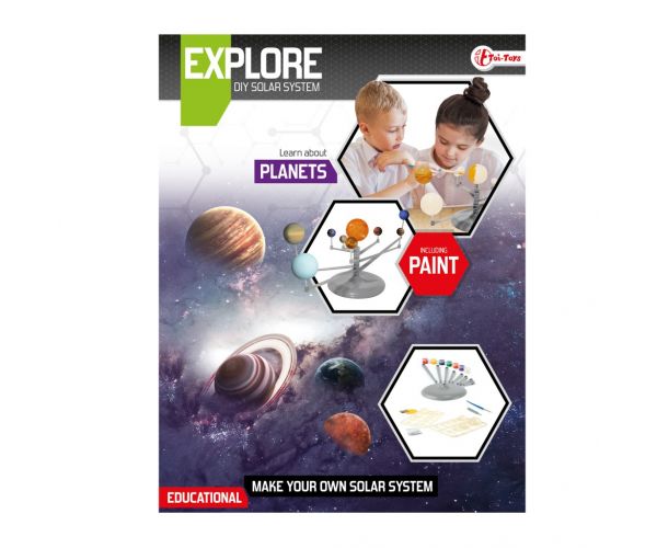 Explore Factory: Creează sistemul solar set științific