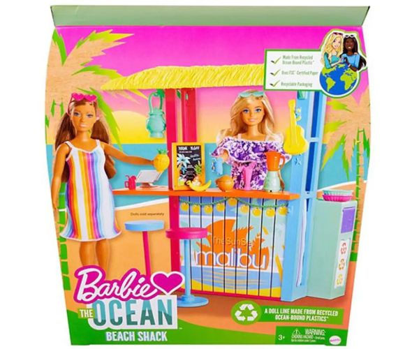 Barbie: The Ocean Beach Schack set de joacă - Mattel