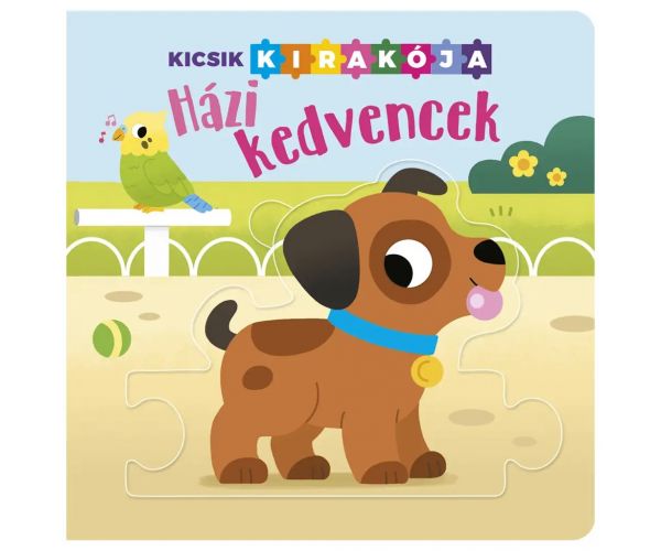 Puzzle pentru cei mici 4. - Carte de puzzle cu animale de companie