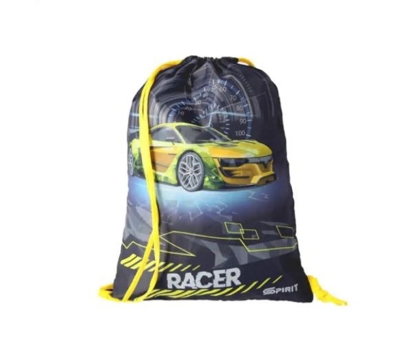 Spirit: Racer 4 bucăți Cool ergonomic set rucsac pentru școală