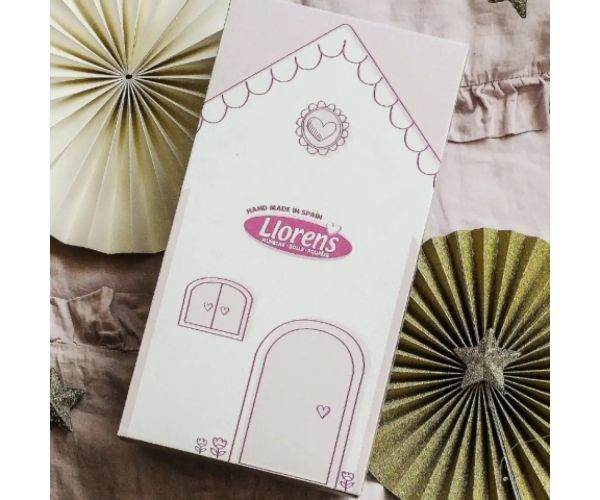 Llorens: Tina 44cm păpușă cu funcție de plâns în vestă roz
