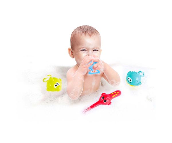 Set de joacă pentru baie Little Stars cu temă de pescuit