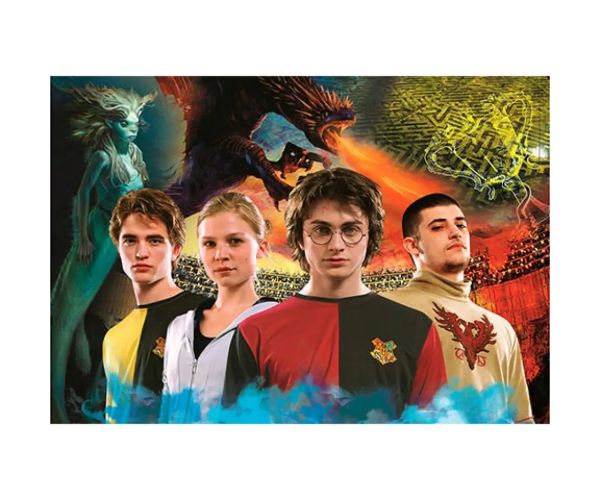 Harry Potter și concurenții Cupei 1000 bucăți puzzle - Clementoni