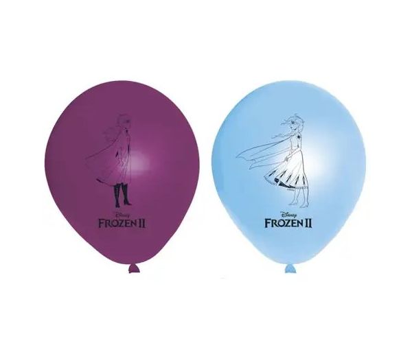 Disney: Înghețata 2. Set de baloane 8 bucăți 28cm