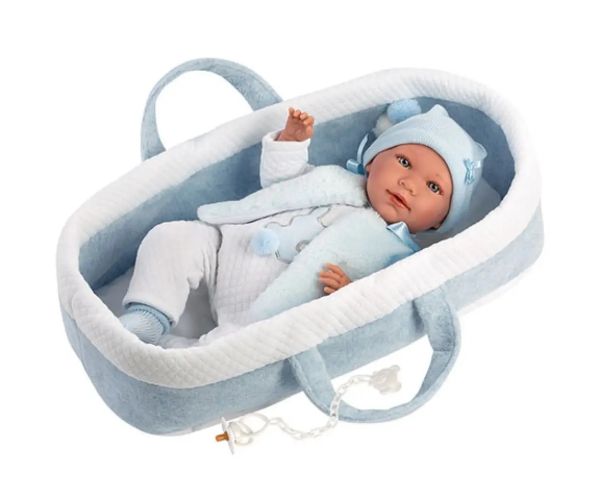 Llorens: Mimo păpușă nou născut care plânge cu accesoriu 40cm