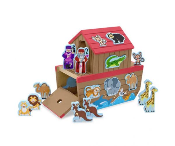 Barca lui Noe jucărie cu forme - Melissa & Doug