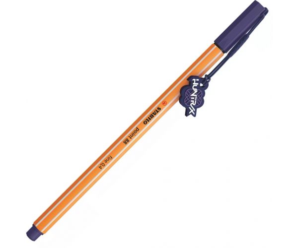 Stabilo: K-Pop Vânătorii de Demoni Point 88 marker violet HUNTR/X cu decorare 0,4mm