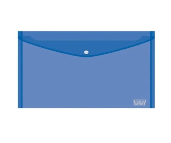 Spirit: mapă suport documente albastru transparent de 235x115mm