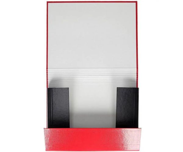 Spirit: mapă roșie carton cu elastic A4 de 30mm grosime