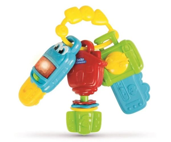 Baby cheie de mașină cu sunete și lumini - Clementoni