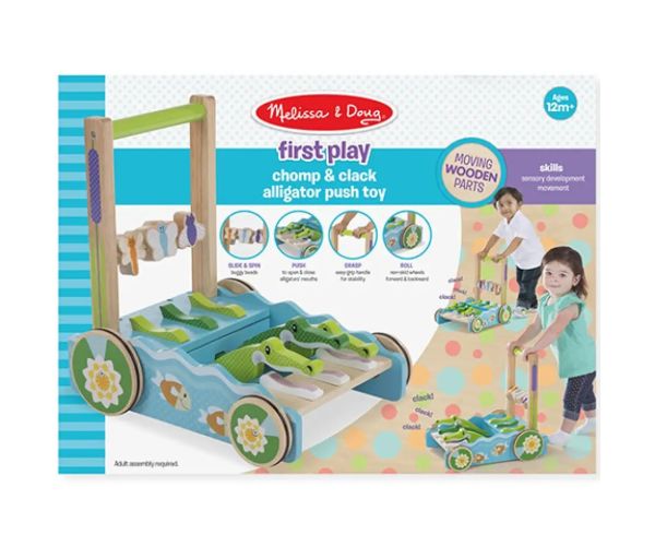 First Play Croco jucărie lemn - Melissa & Doug
