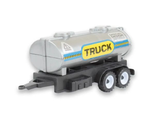 Engineering Truck: Set de utilaje din 2 părți cu tractoare, cisternă și butoi