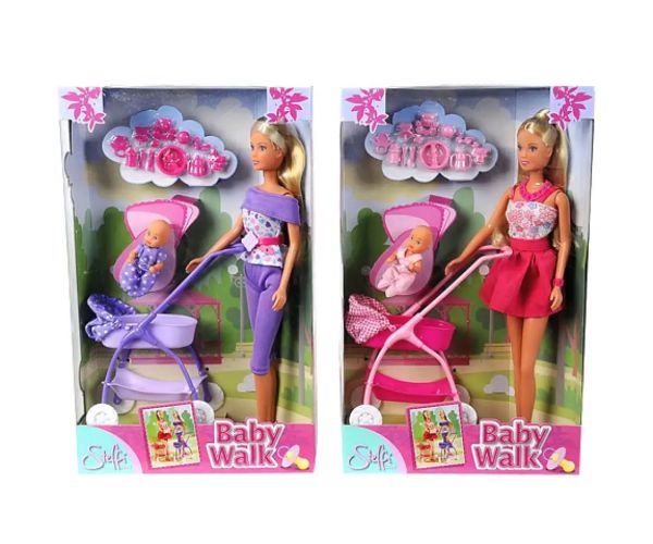 Steffi Love: Păpușă cu cărucior în 2 variante - Simba Toys